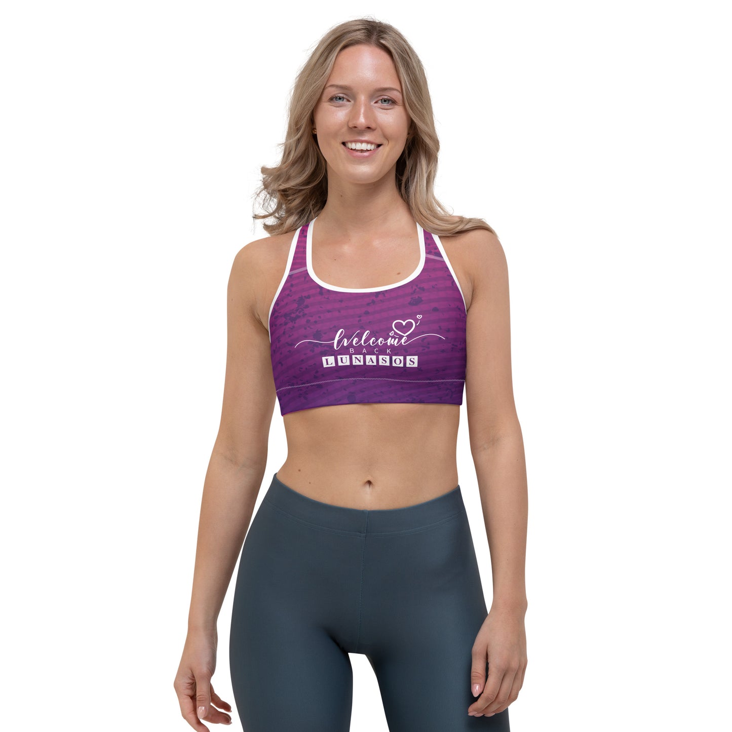 Sara Sports bra - Purple