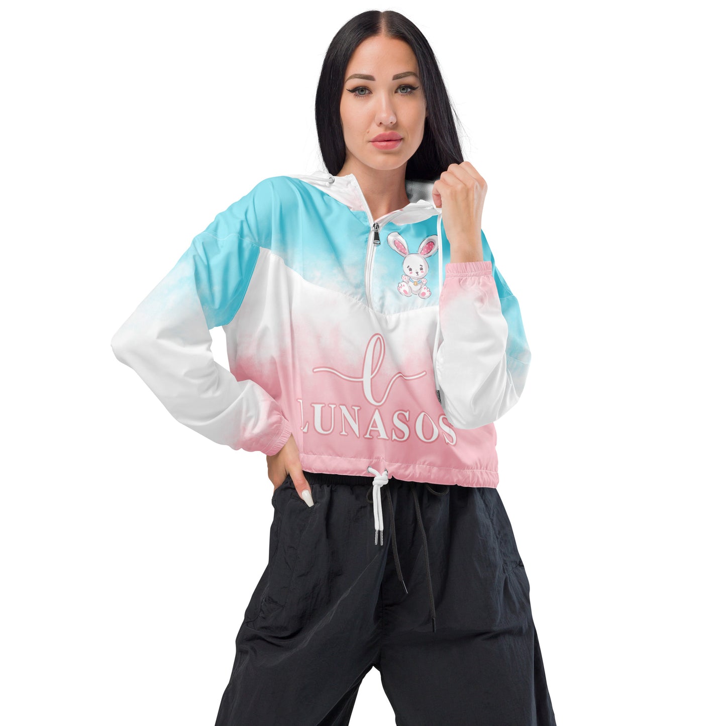 Lunasos Cropped Windbreaker
