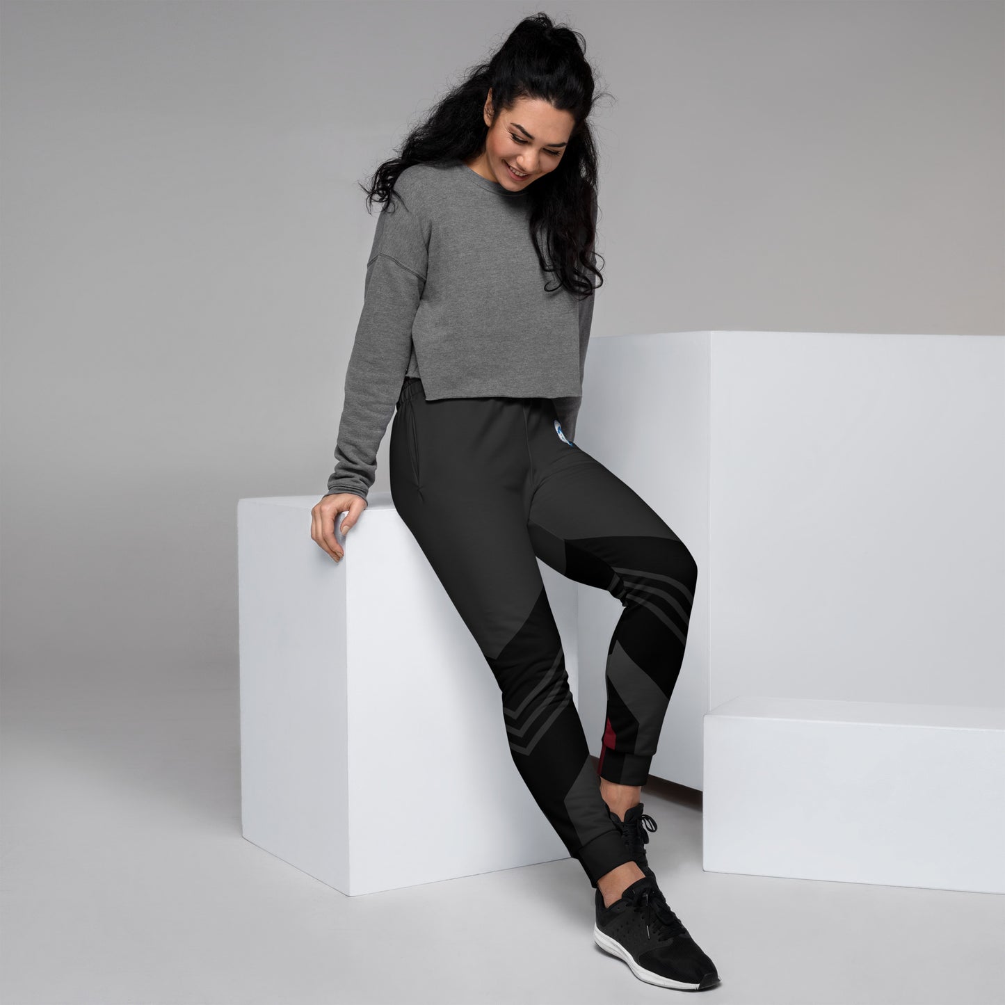 Joelene Black Joggers