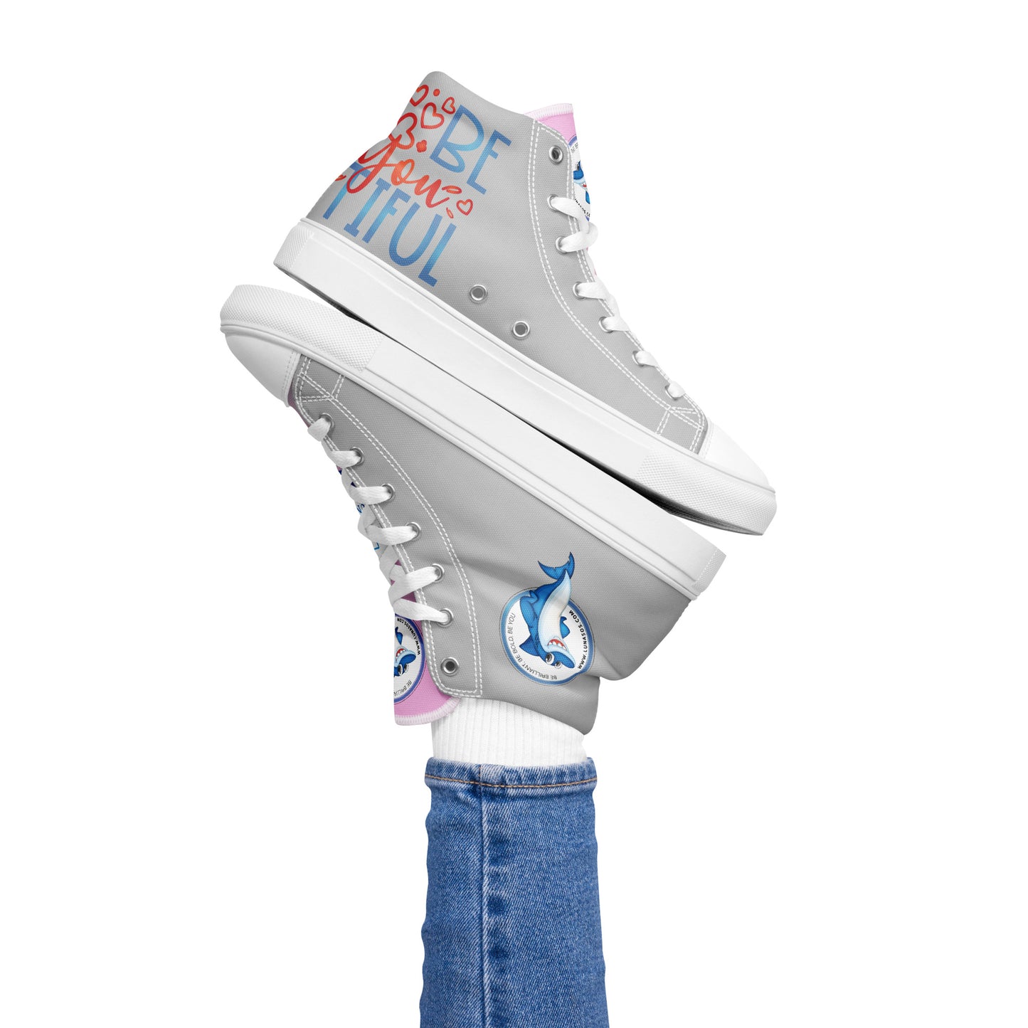 Dolphin High top Canvas Shoes