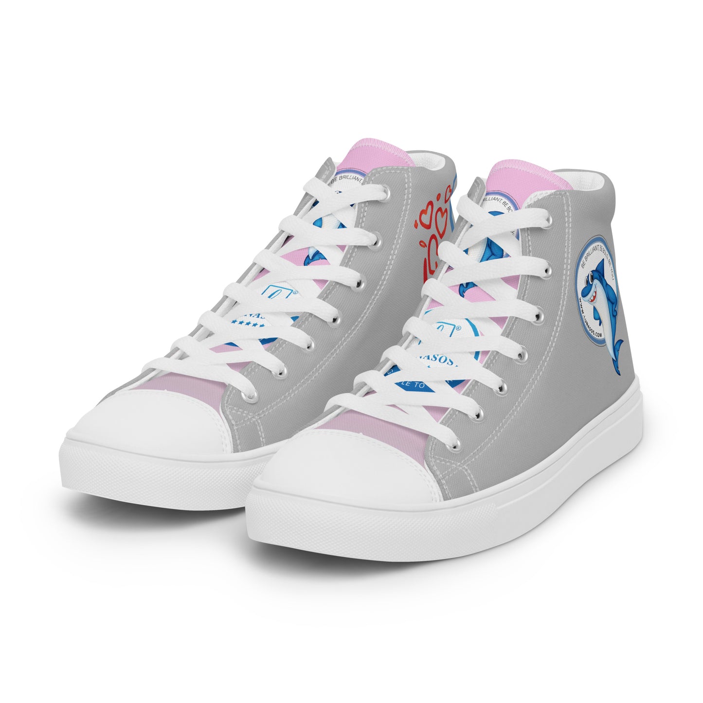 Dolphin High top Canvas Shoes