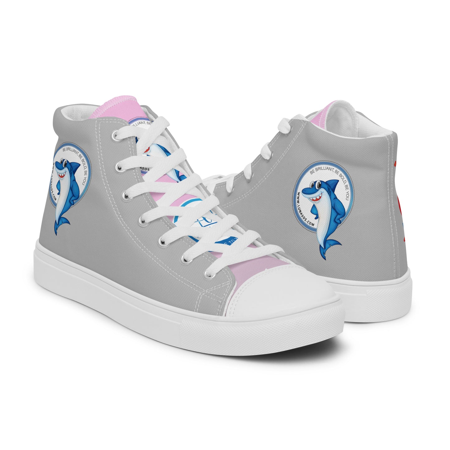 Dolphin High top Canvas Shoes